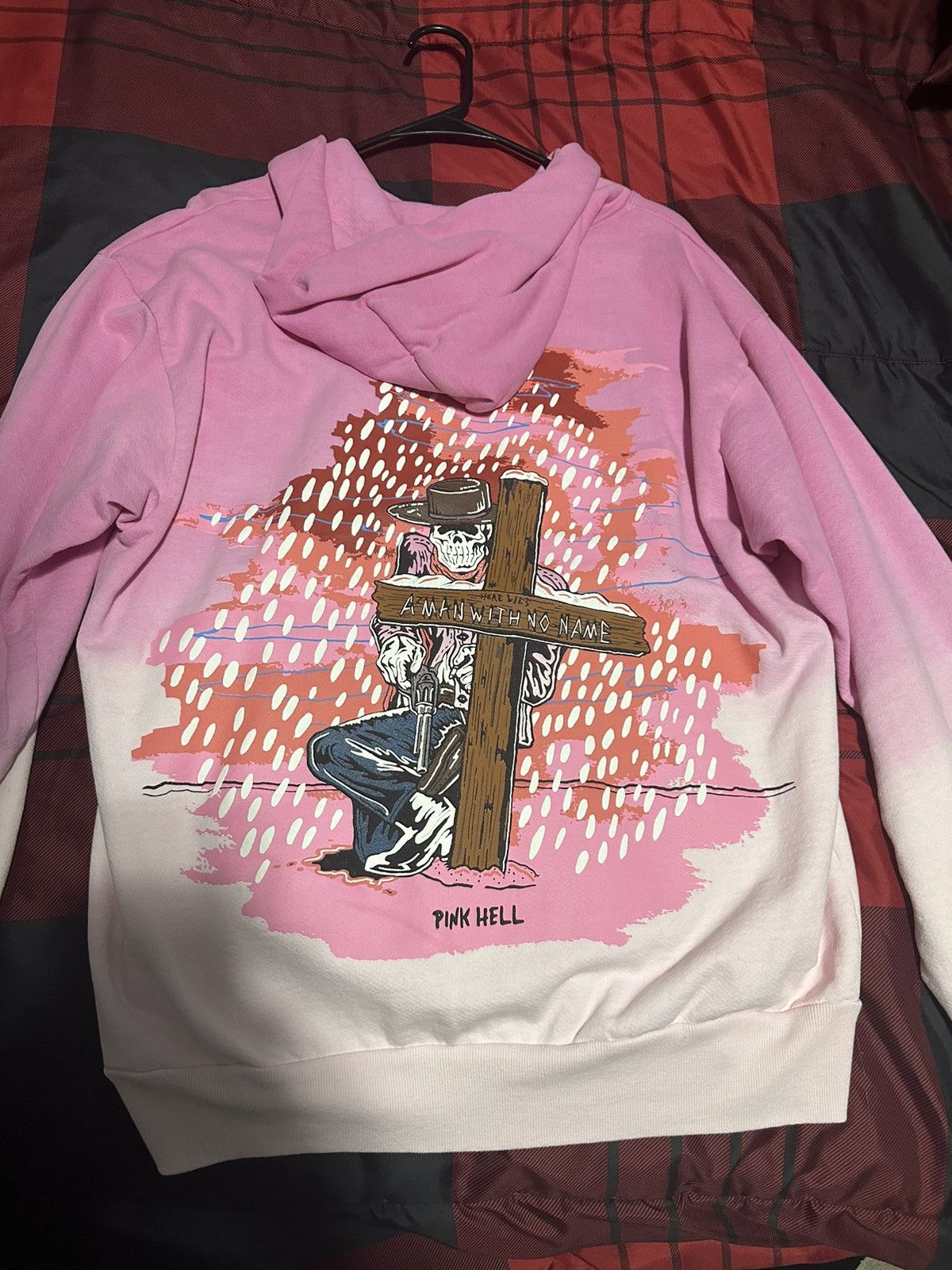 Warren Lotas Warren Lotas Pink Hell Hoodie Sz M Size US M / EU 48-50 / 2 - 2 Thumbnail