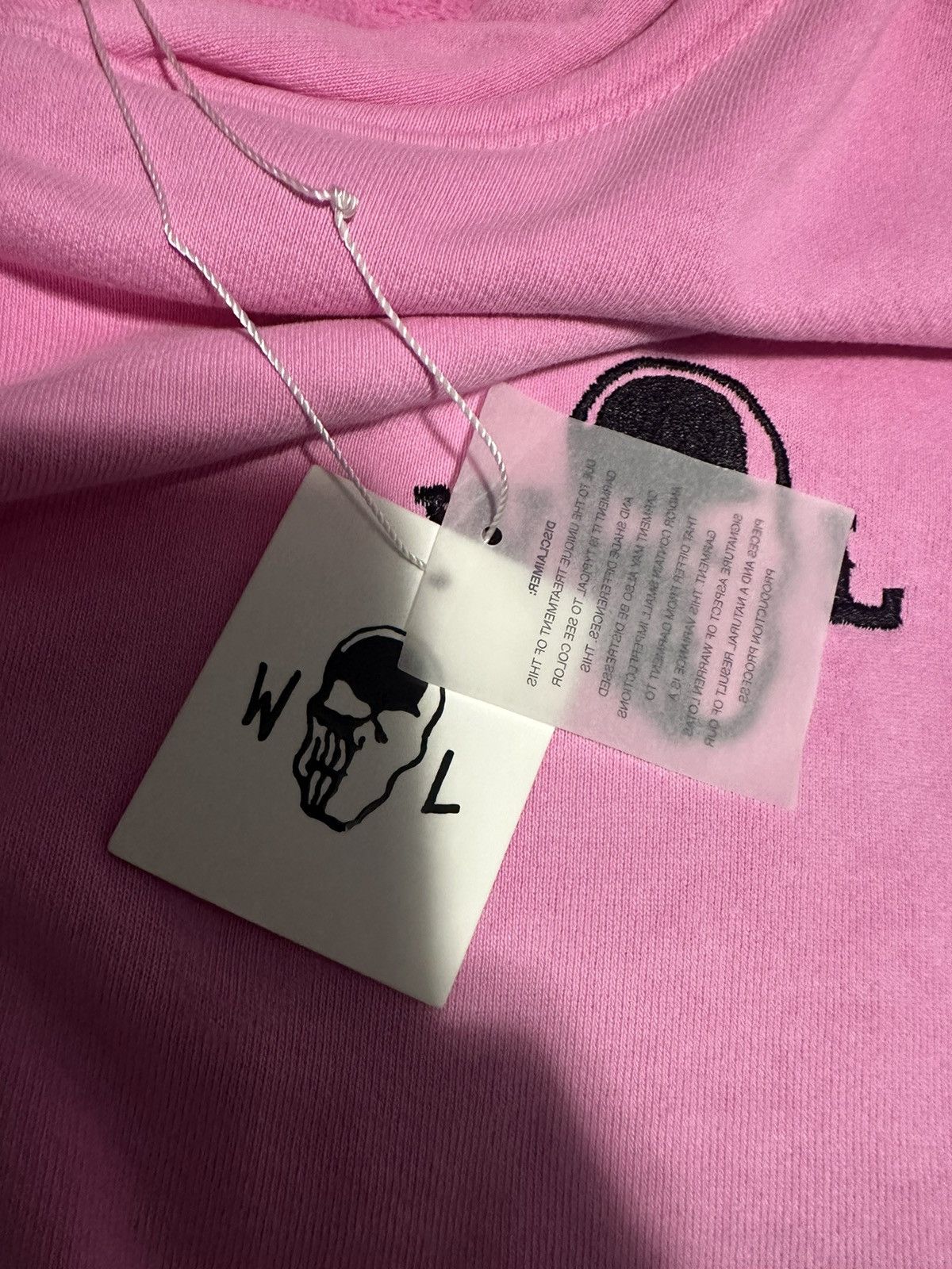 Warren Lotas Warren Lotas Pink Hell Hoodie Sz M Size US M / EU 48-50 / 2 - 6 Thumbnail
