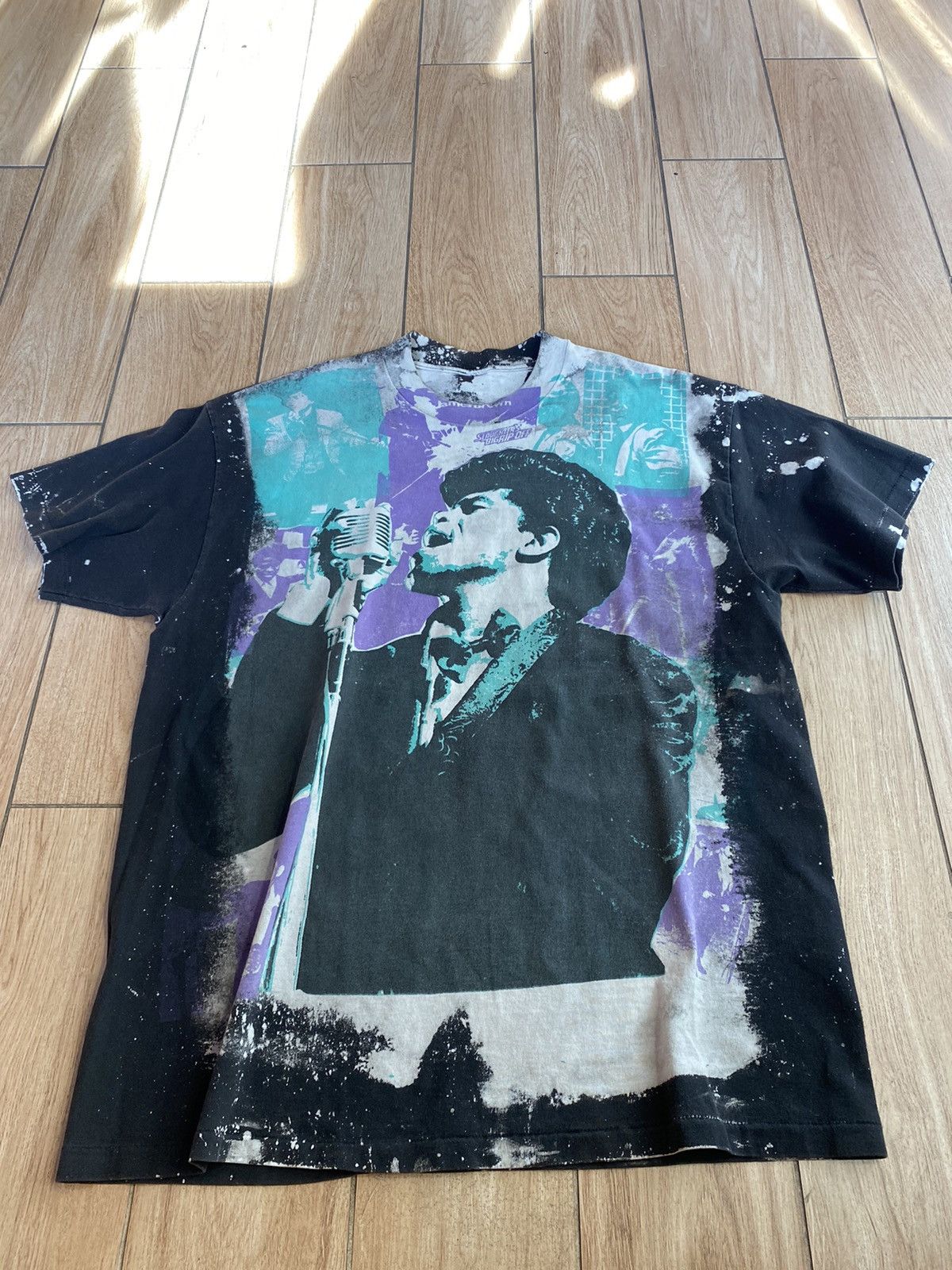 Vintage James Brown Mosquitohead T-Shirt - Tops
