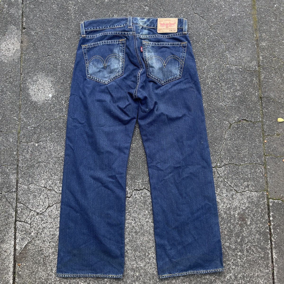 Vintage Y2K Levi’s TYPE-1 Wide Leg Boot Cut Jeans