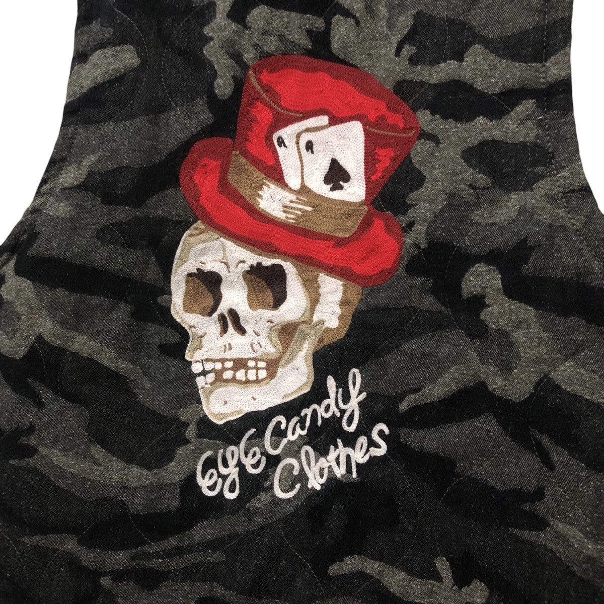 Eyecandy Embroidery Reversible Vest