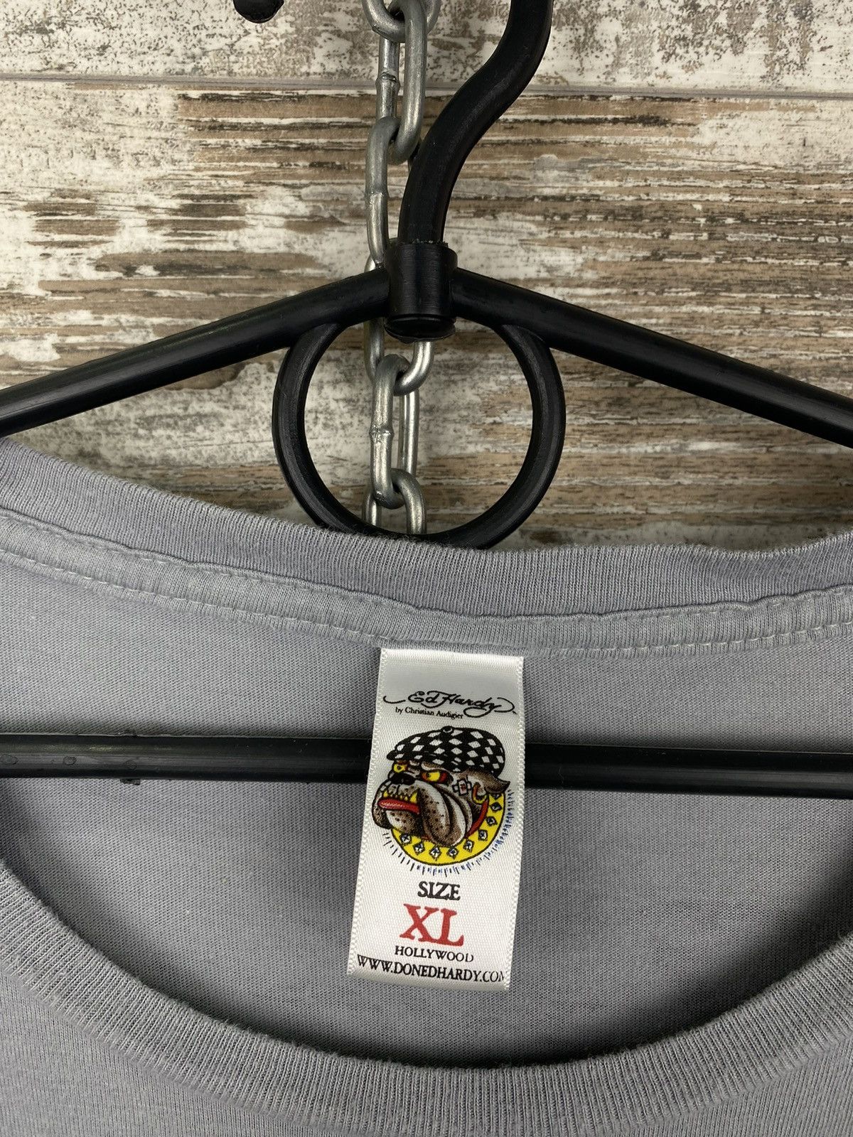 Ed Hardy Mens Vintage Ed Hardy T Shirt by Christian Audigier y2k rare Size US XL / EU 56 / 4 - 7 Thumbnail