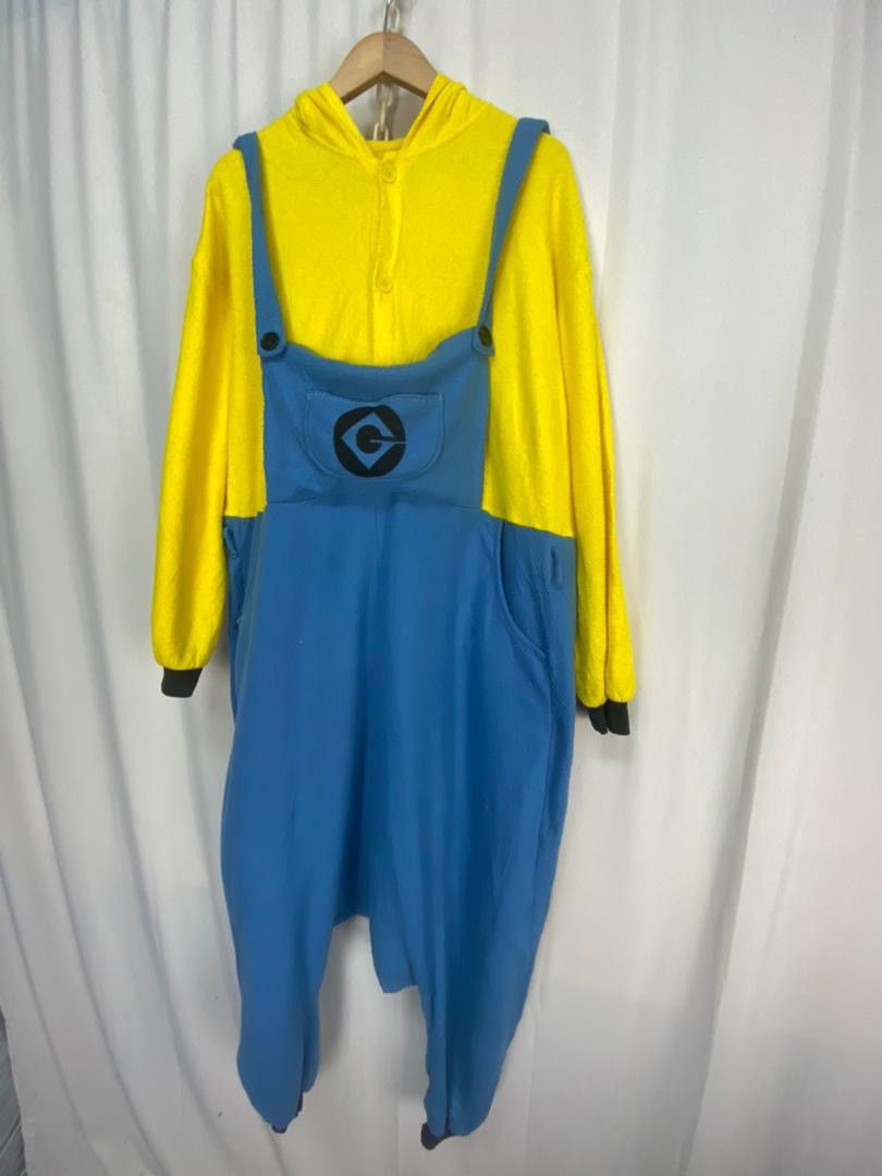 Despicable me minions made hoodie Overall cosplay custume
