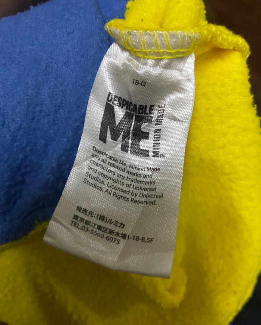 Despicable me minions made hoodie Overall cosplay custume