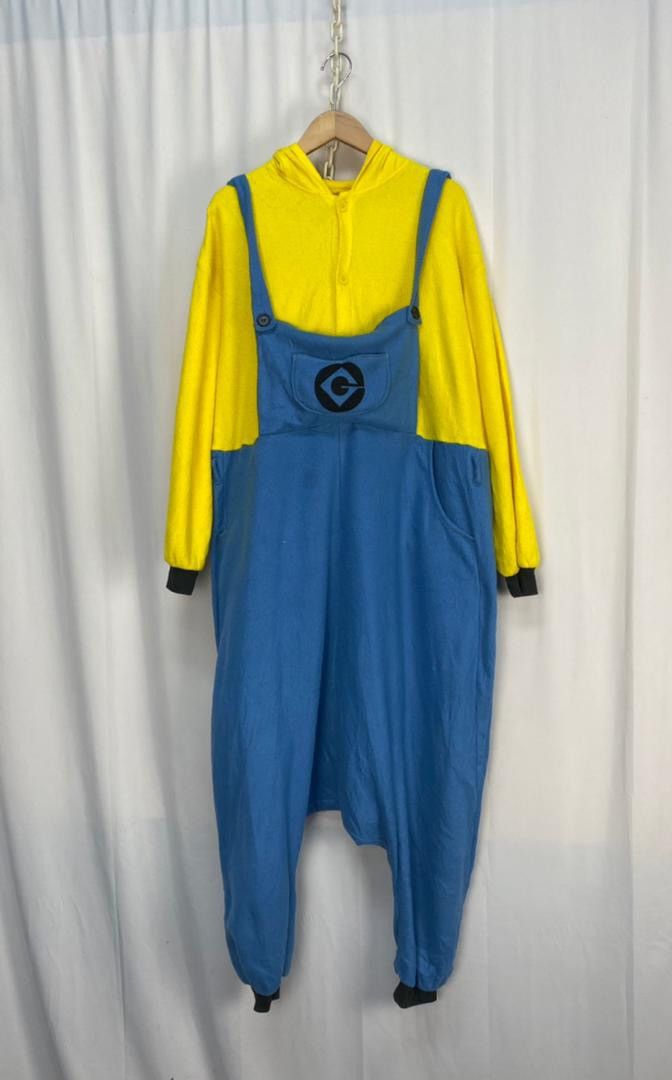 Despicable me minions made hoodie Overall cosplay custume