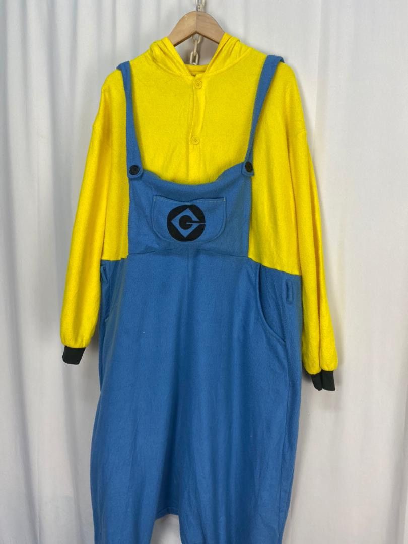 Despicable me minions made hoodie Overall cosplay custume