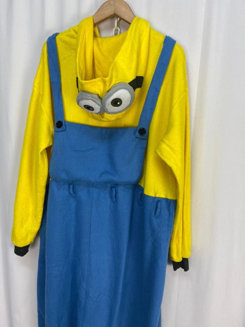 Despicable me minions made hoodie Overall cosplay custume