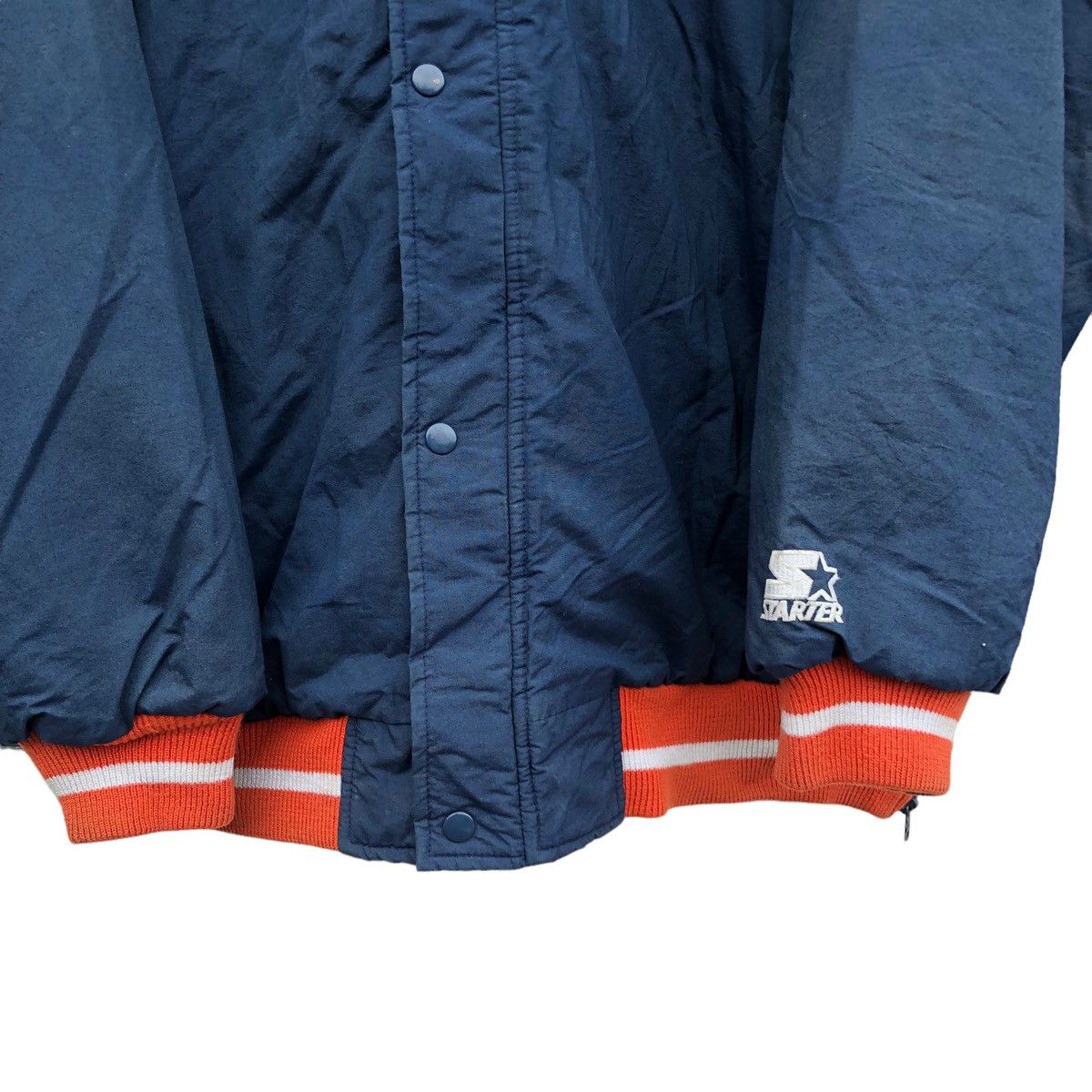 NFL × Starter × Vintage Vintage 90s NFL Chicago Bears hooded stadium jacket Size US XXL / EU 58 / 5 - 5 Thumbnail