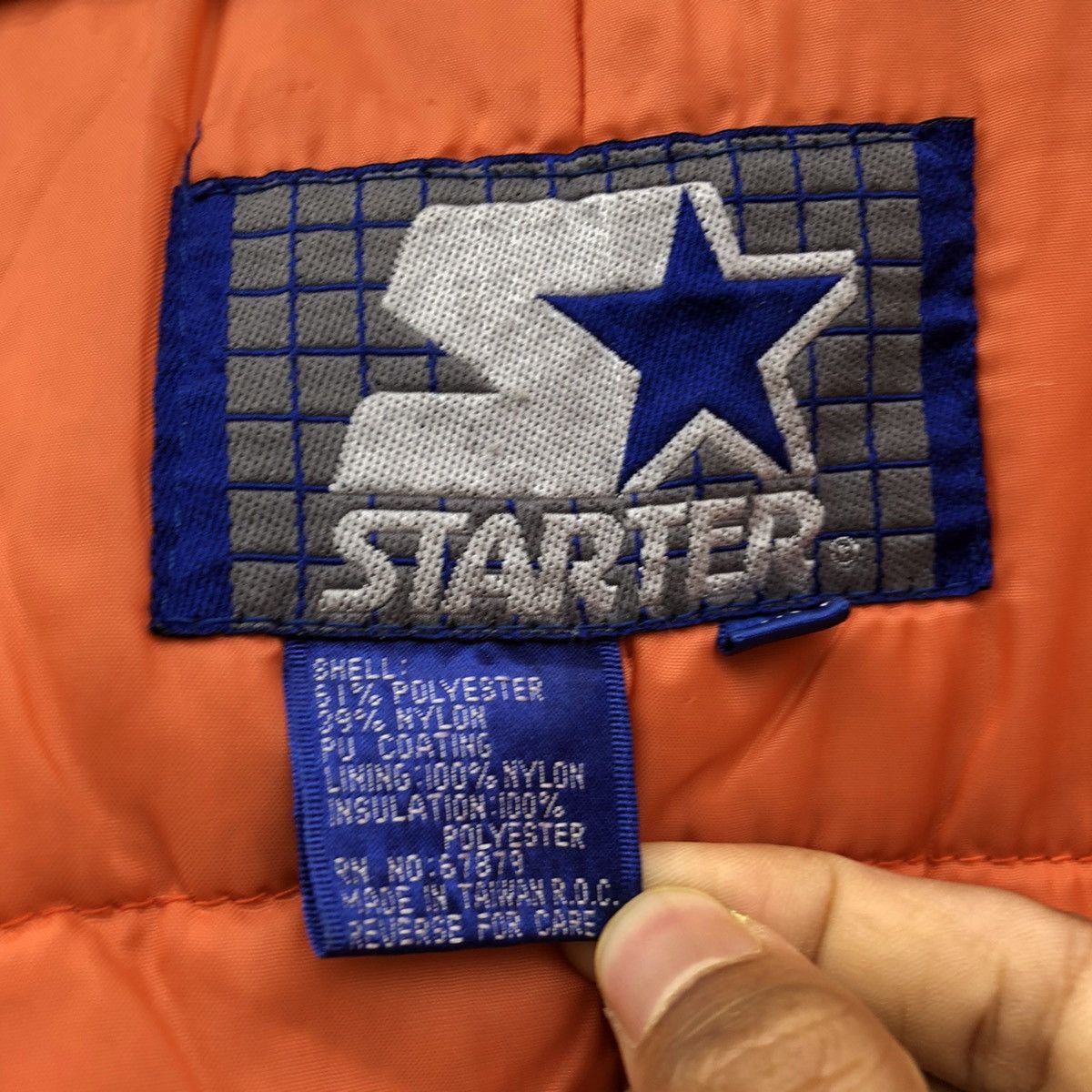 NFL × Starter × Vintage Vintage 90s NFL Chicago Bears hooded stadium jacket Size US XXL / EU 58 / 5 - 14 Thumbnail