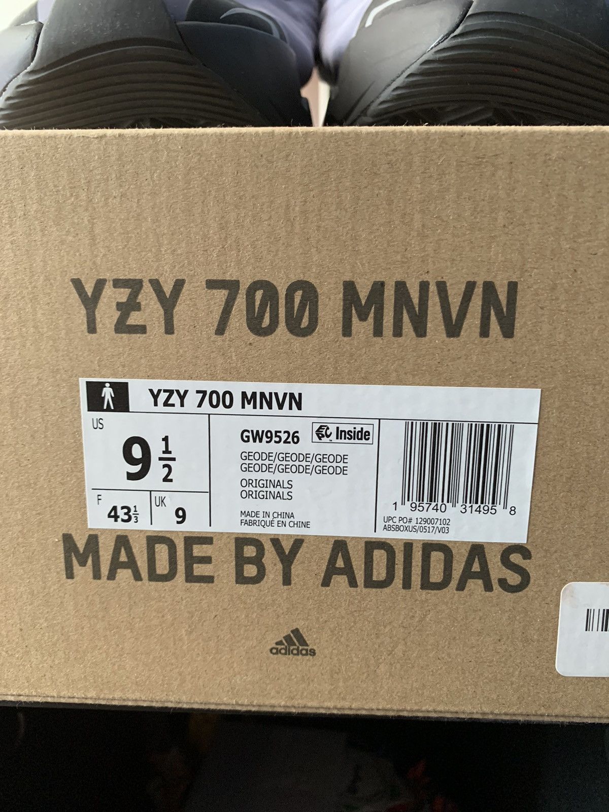 Adidas × Kanye West Yeezy 700 MNVN Geode Size US 9.5 / EU 42-43 - 6 Thumbnail