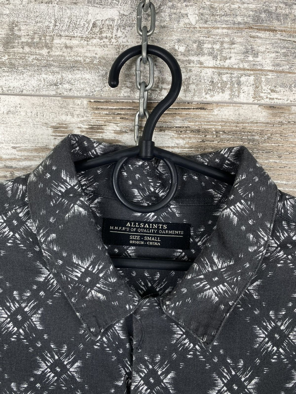 Allsaints × Japanese Brand Mens AllSaints ANVIL LS SHIRT Button Up Luxury tshirt crazy Size US S / EU 44-46 / 1 - 3 Thumbnail