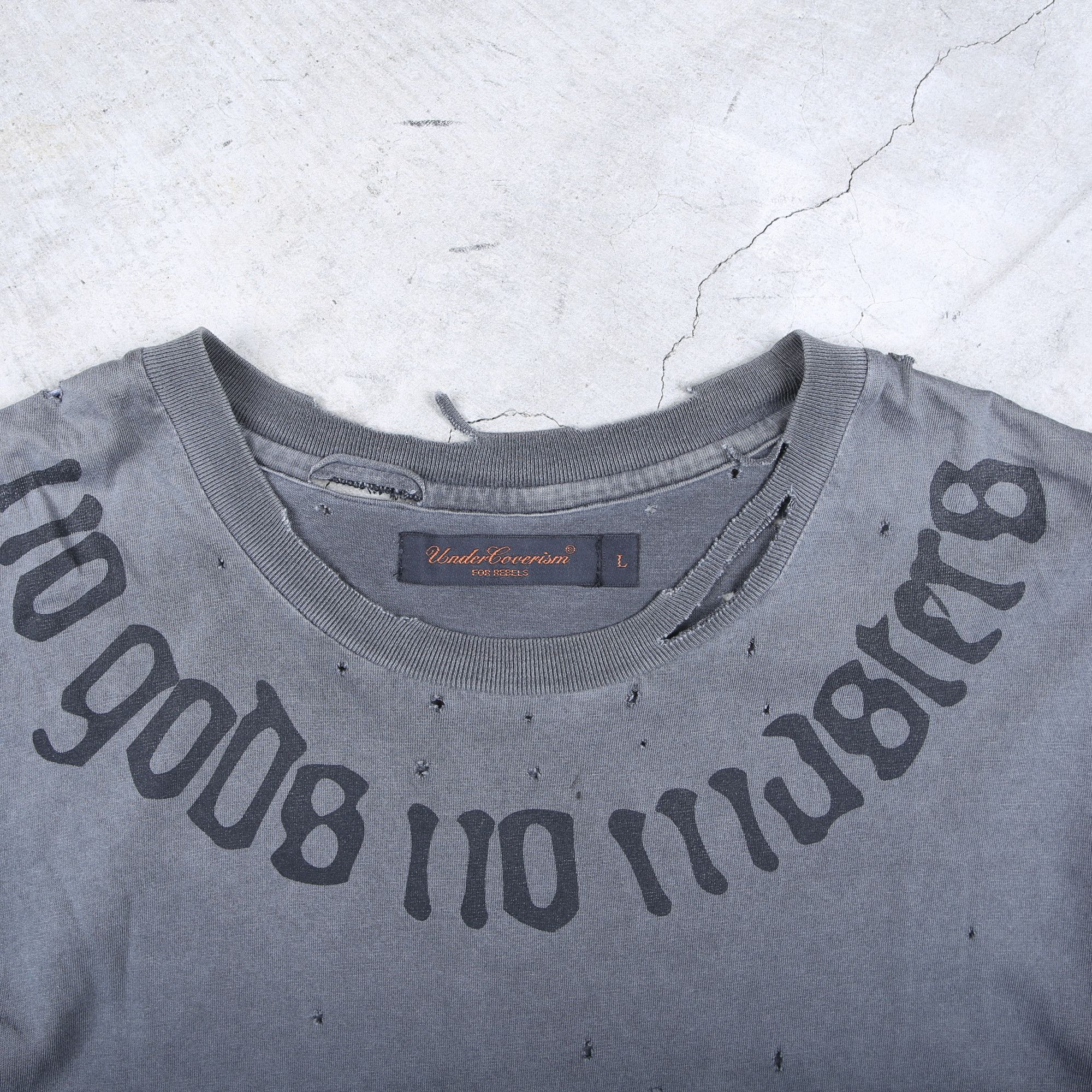 Jun Takahashi Undercover "No Gods No Master" Tee Size Large SS/03 "SCAB" Size US L / EU 52-54 / 3 - 3 Thumbnail