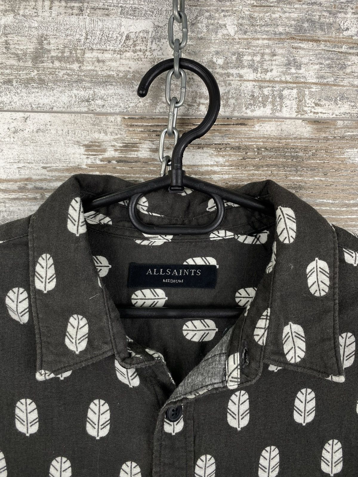 Allsaints × Japanese Brand Mens AllSaints ALTUS LS SHIRT Button Up Luxury tshirt crazy Size US M / EU 48-50 / 2 - 3 Thumbnail