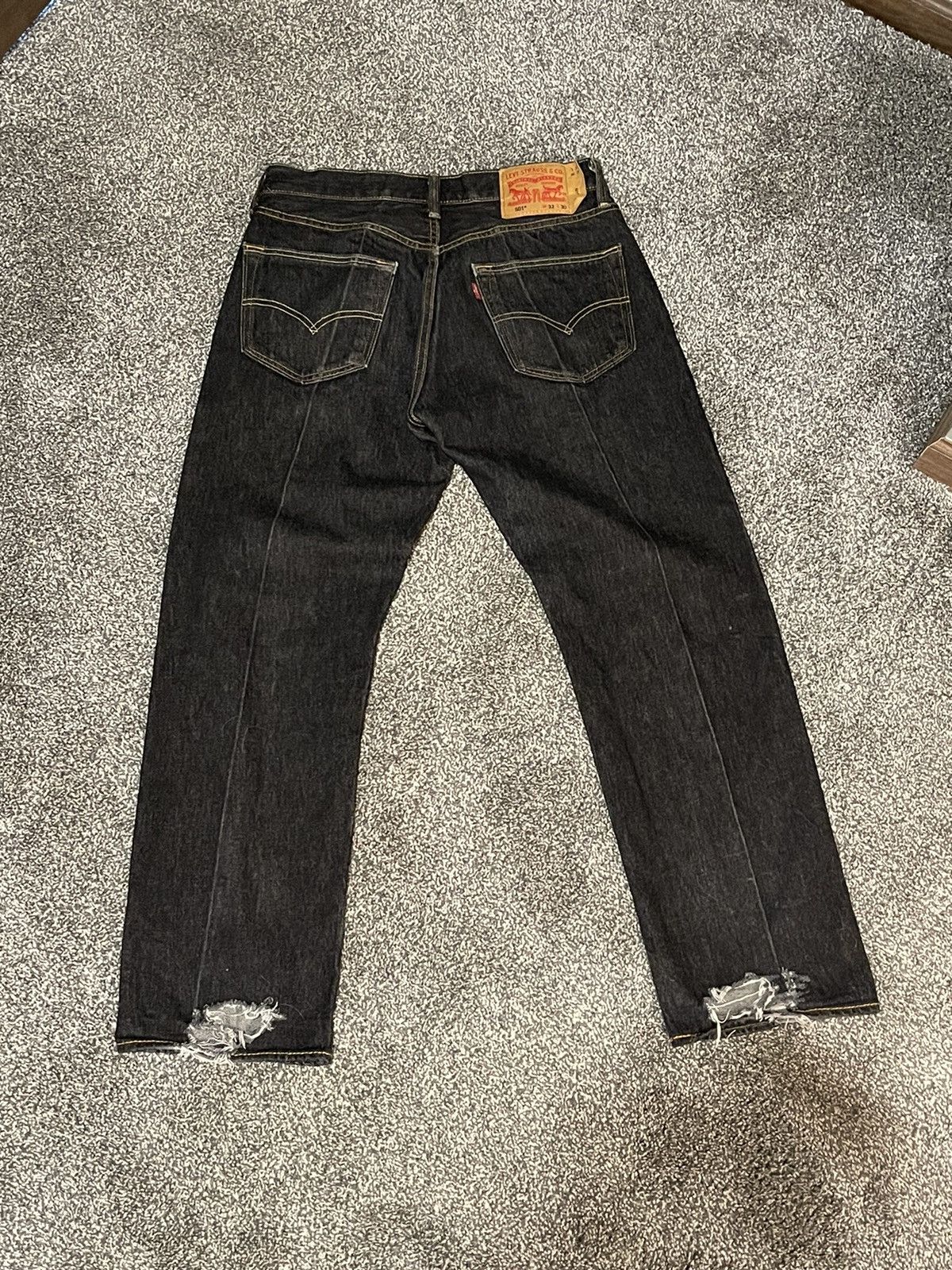 Levi's × Levi's Vintage Clothing × Vintage Raw Denim Levis 501 32 x 30 Size US 32 / EU 48 - 5 Thumbnail