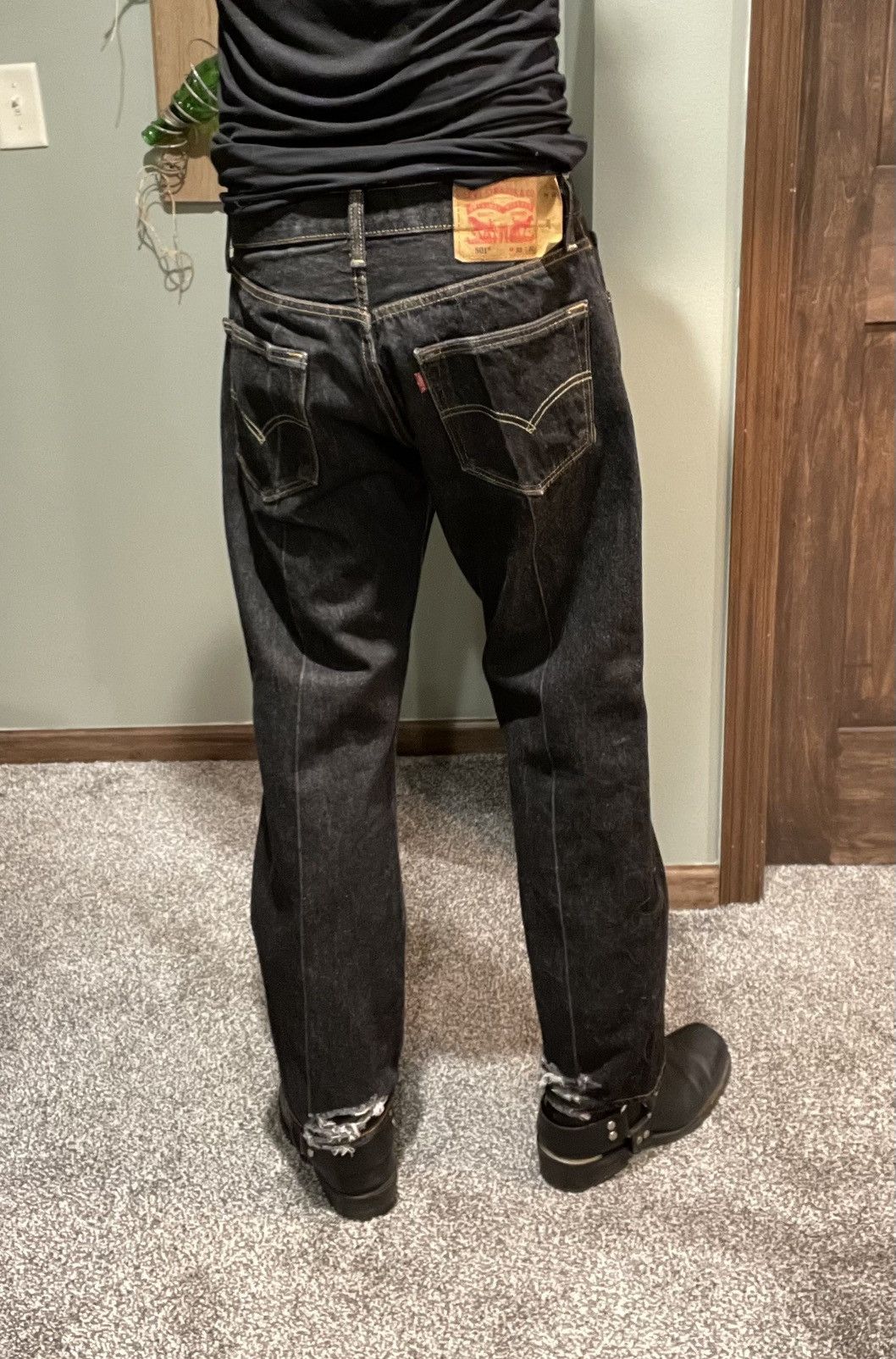 Levi's × Levi's Vintage Clothing × Vintage Raw Denim Levis 501 32 x 30 Size US 32 / EU 48 - 2 Thumbnail