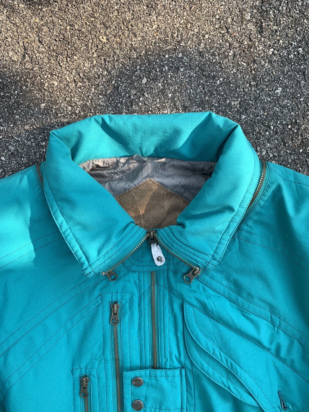 Vintage 🔥VINTAGE STEP CROSS RARE POCKET BOMBER JACKET Size US L / EU 52-54 / 3 - 4 Thumbnail