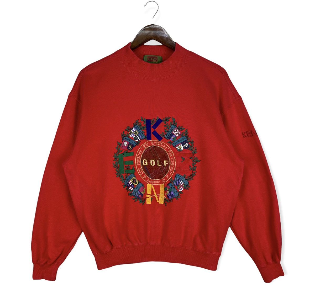 Kenzo Vintage Kenzo Golf Sweatshirt Size US M / EU 48-50 / 2 - 1 Thumbnail