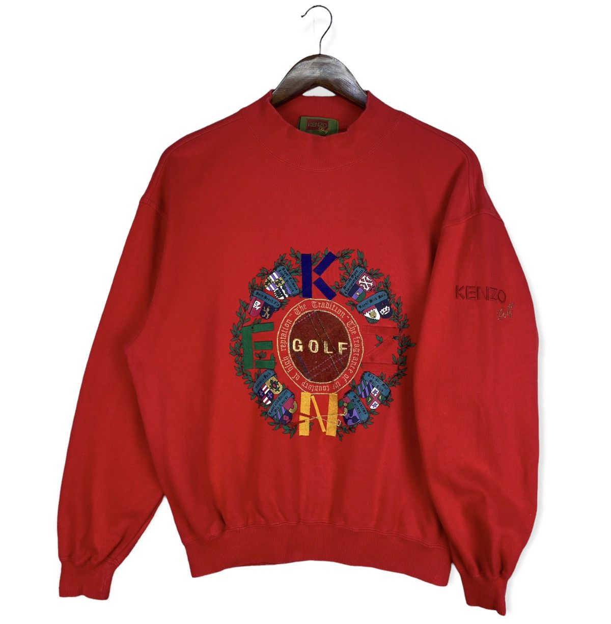 Kenzo Vintage Kenzo Golf Sweatshirt Size US M / EU 48-50 / 2 - 2 Thumbnail