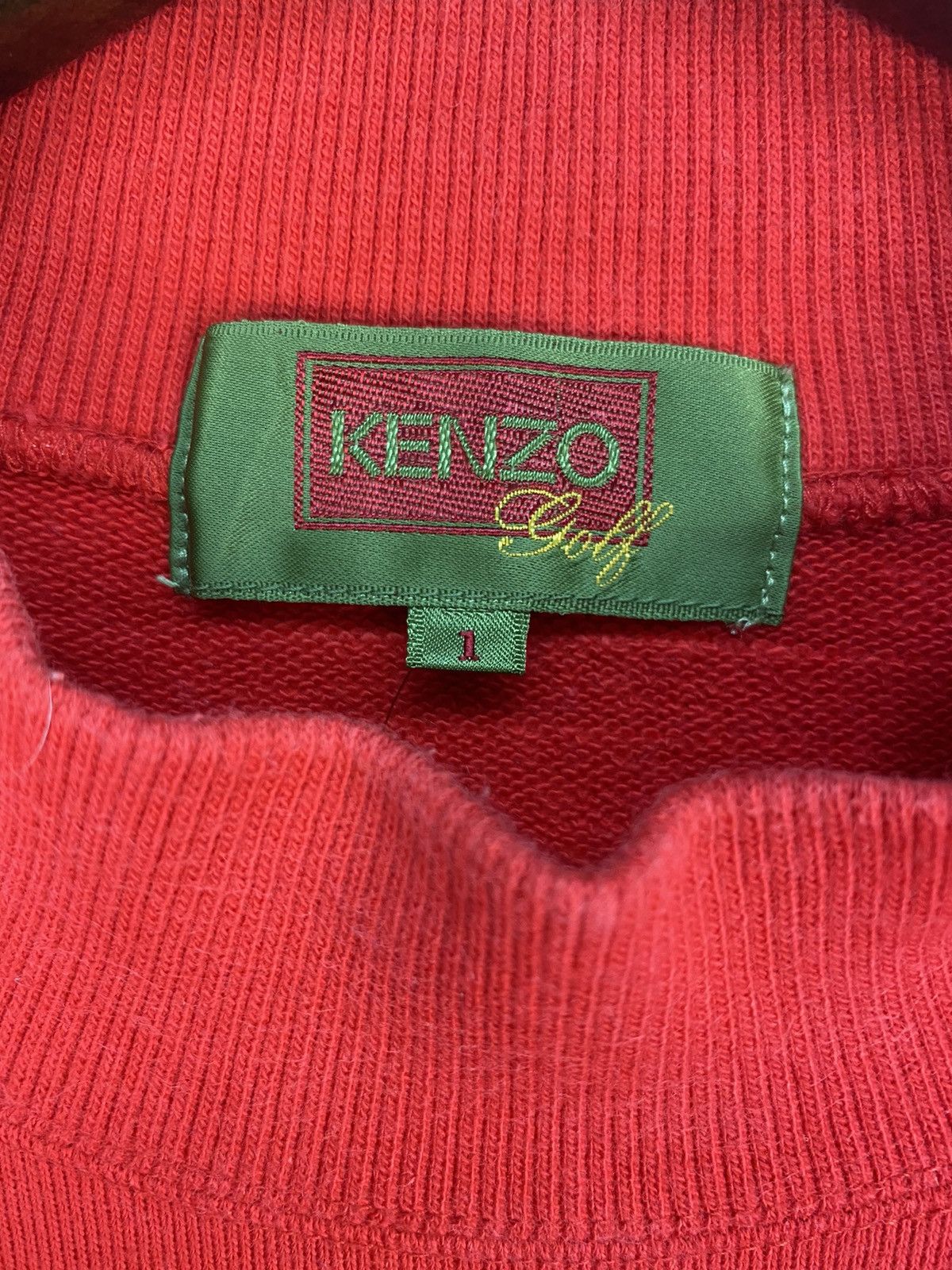 Kenzo Vintage Kenzo Golf Sweatshirt Size US M / EU 48-50 / 2 - 7 Thumbnail