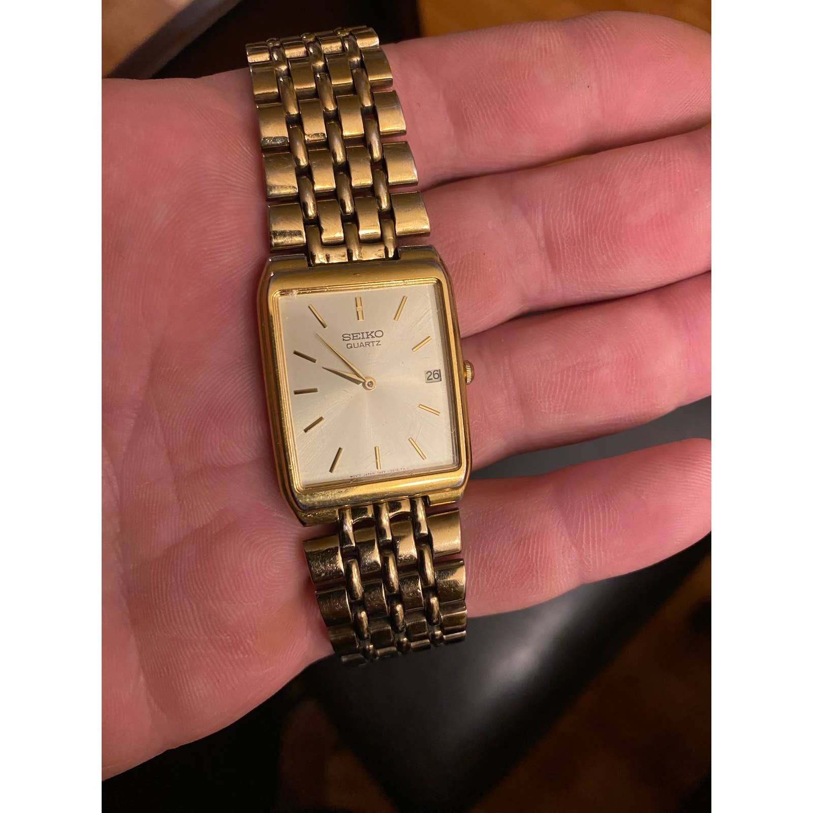 Seiko Seiko 7N29-5B29 Gold Tone Mens Watch! | Grailed
