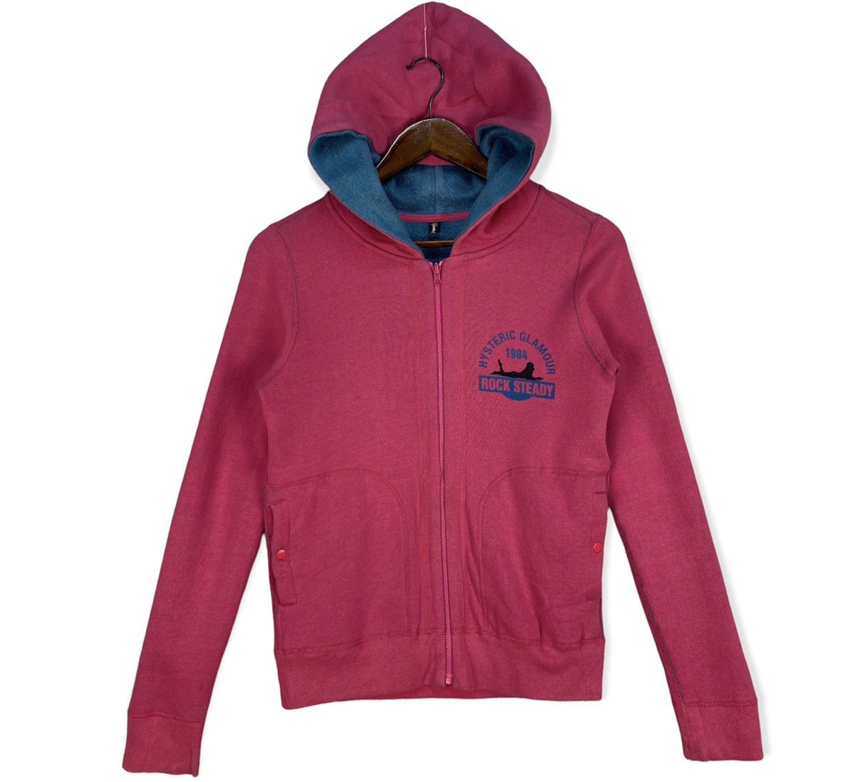 Hysteric Glamour Hysteric Glamour Rock Steady Reversible Hoodie Size US XS / EU 42 / 0 - 2 Thumbnail