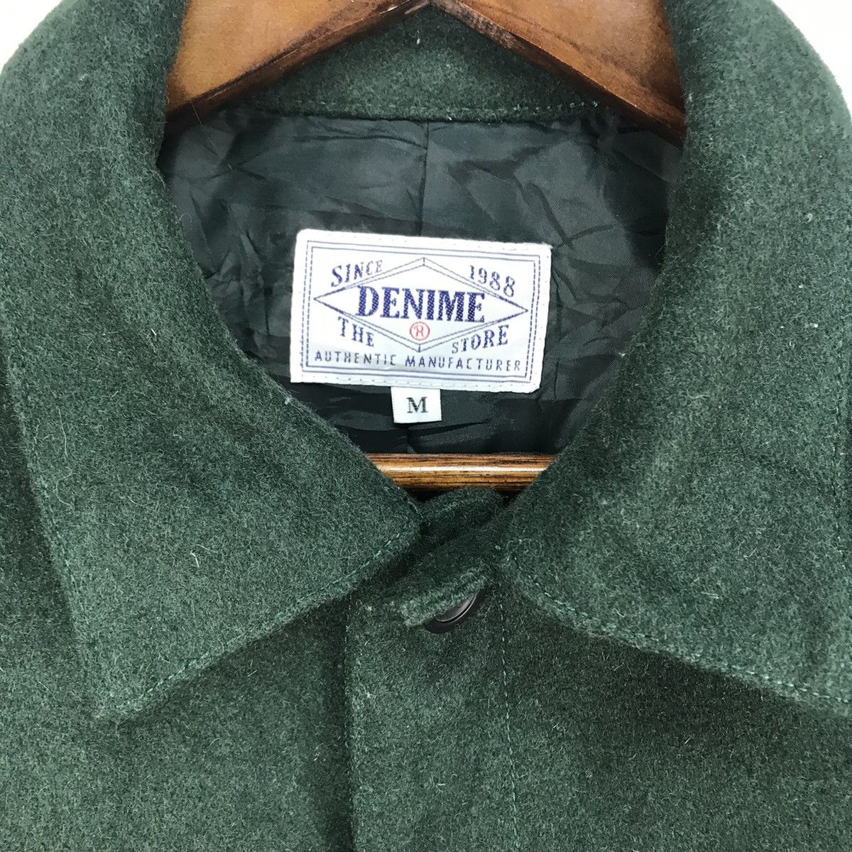 Denime Vintage Denime Wool Trucker Jacket Size US M / EU 48-50 / 2 - 3 Thumbnail