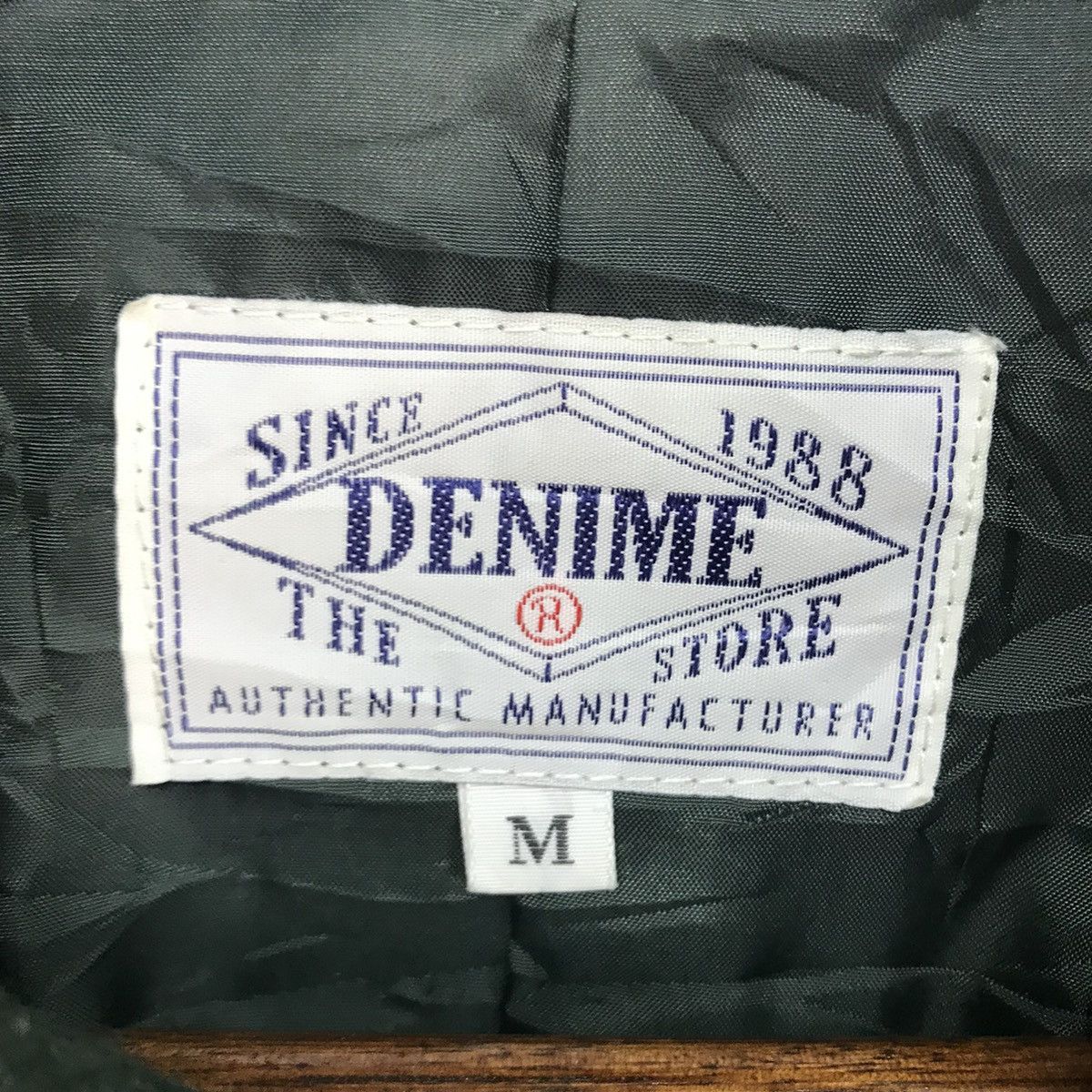 Denime Vintage Denime Wool Trucker Jacket Size US M / EU 48-50 / 2 - 7 Thumbnail