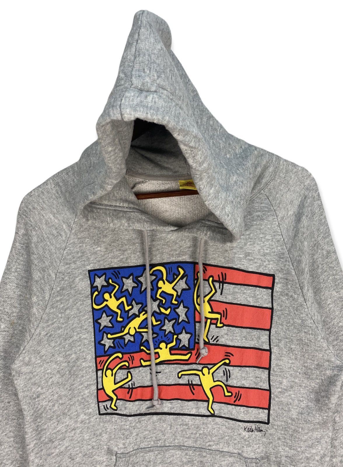 Keith Haring Keith Haring Hoodie American Flag Logo Size US M / EU 48-50 / 2 - 2 Thumbnail