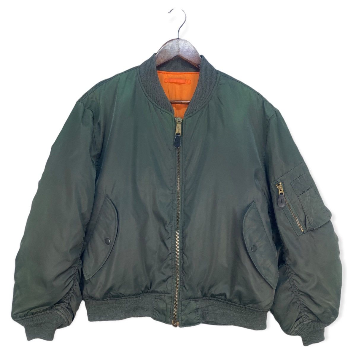 Vintage Vintage Phantom Military Bomber Jacket Size US M / EU 48-50 / 2 - 1 Thumbnail