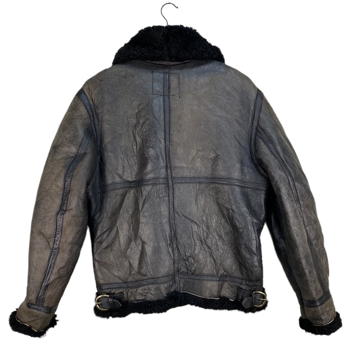 Schott Classic Schott B-3 Sheepskin Leather Bomber Jacket Size US L / EU 52-54 / 3 - 6 Thumbnail