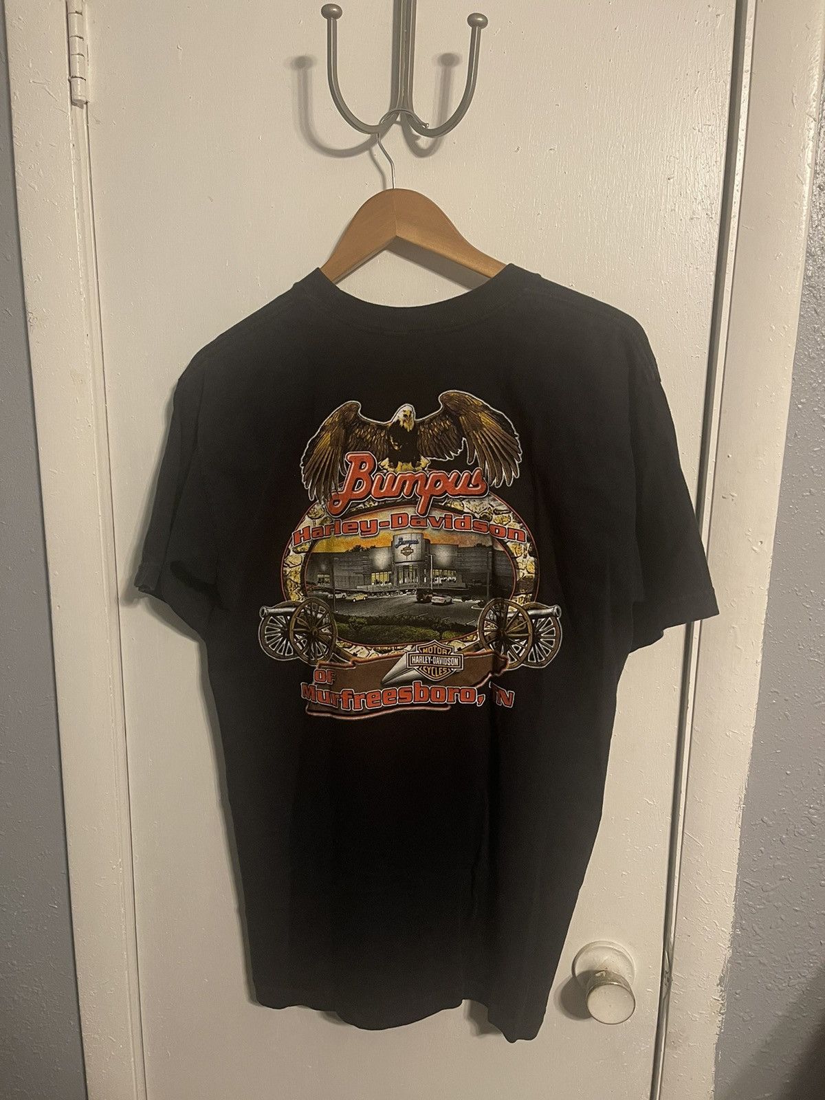 Harley Davidson Vintage Harley Fire Logo Tee Size US L / EU 52-54 / 3 - 2 Thumbnail