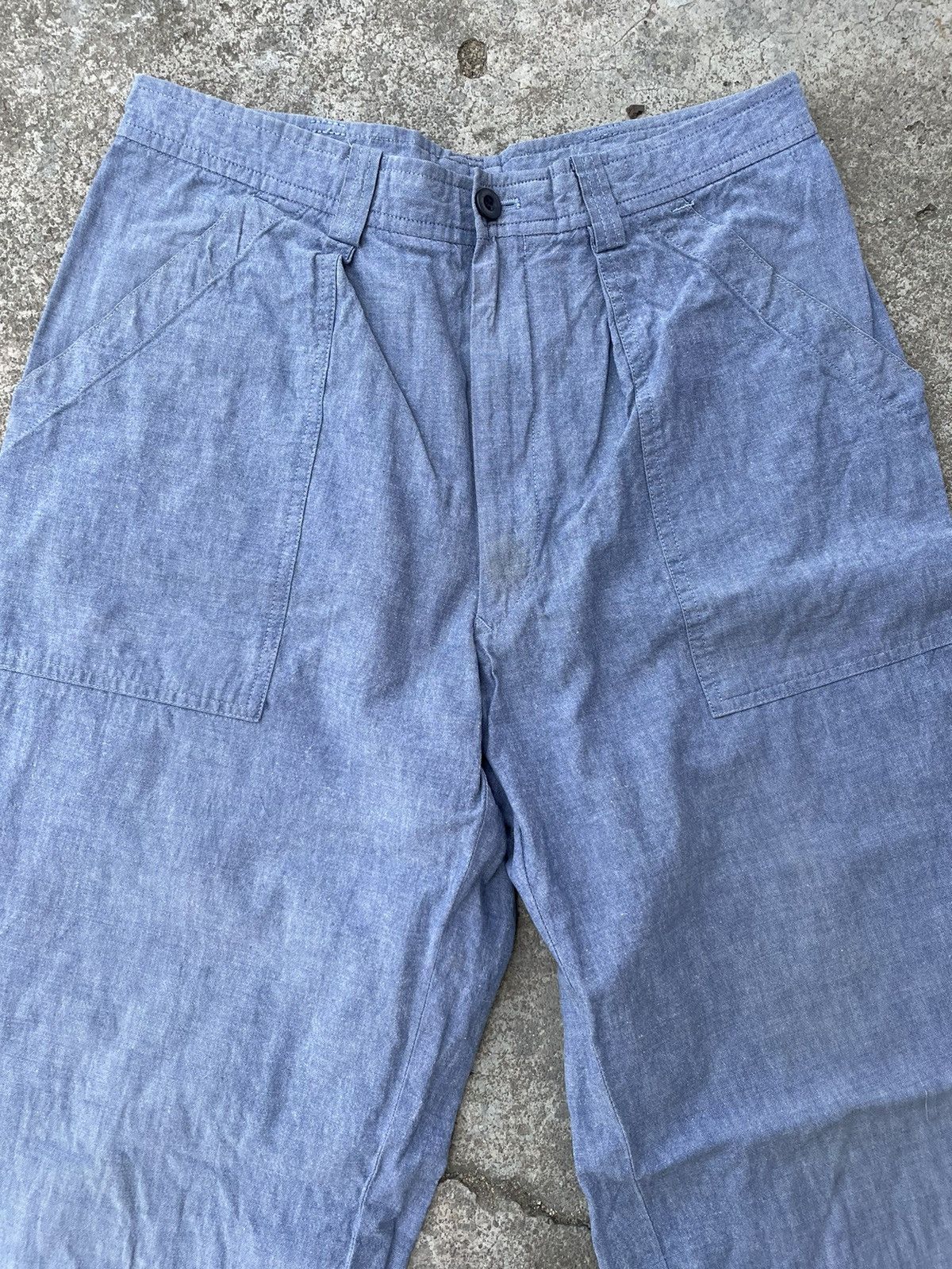 Christian Dior Monsieur Christian Dior casual pants chambray Size US 27 - 4 Thumbnail