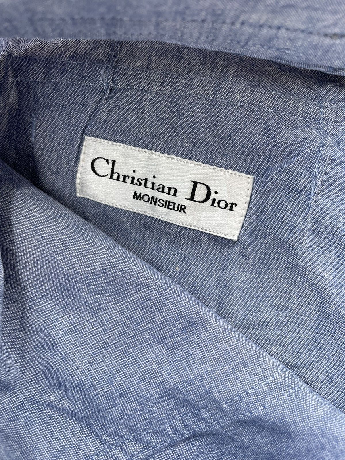 Christian Dior Monsieur Christian Dior casual pants chambray Size US 27 - 6 Thumbnail