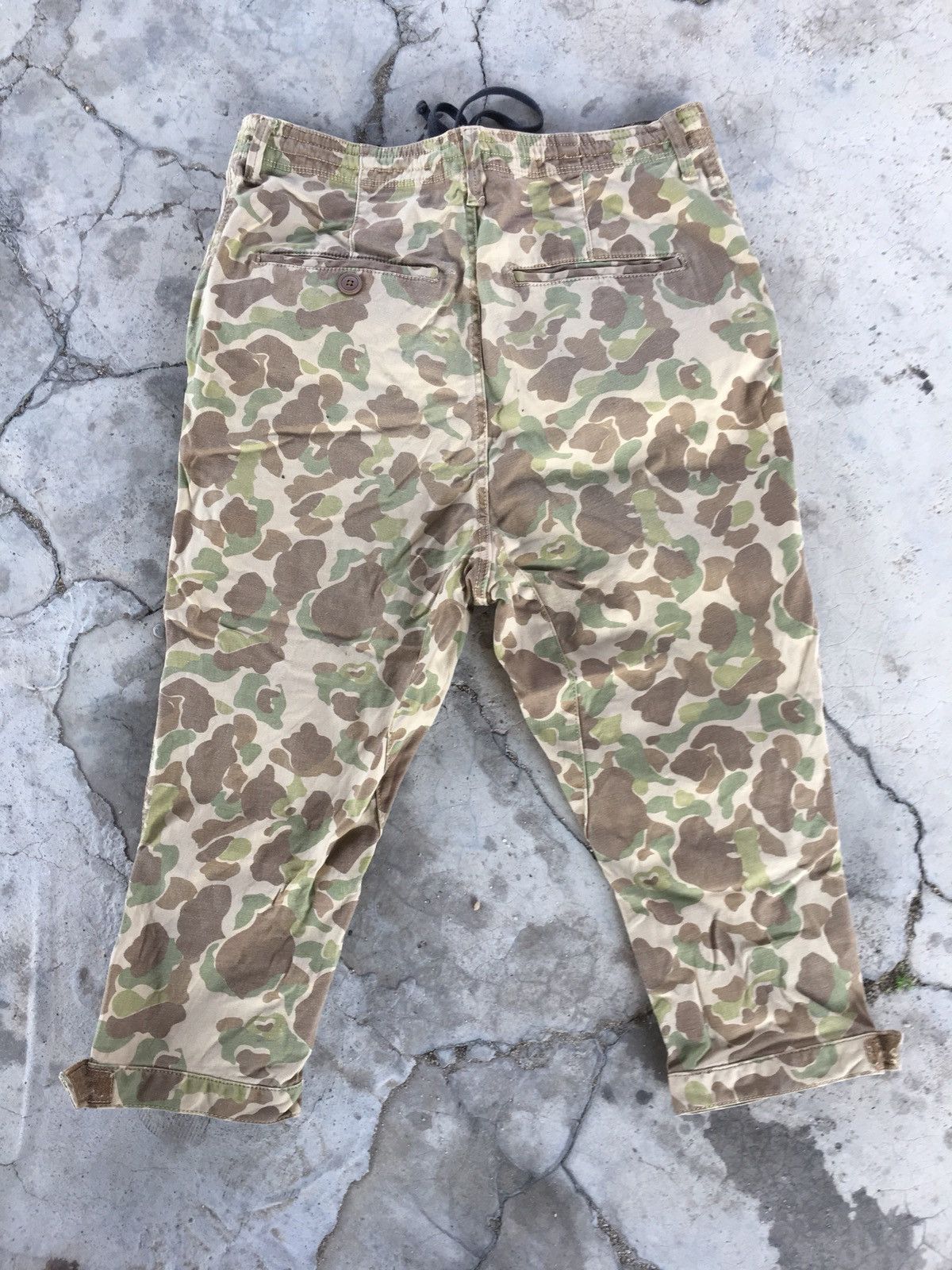 RAGEBLUE Military Clothing Camoflag Frogskin 3 Quarter Pants Size US 33 - 2 Thumbnail