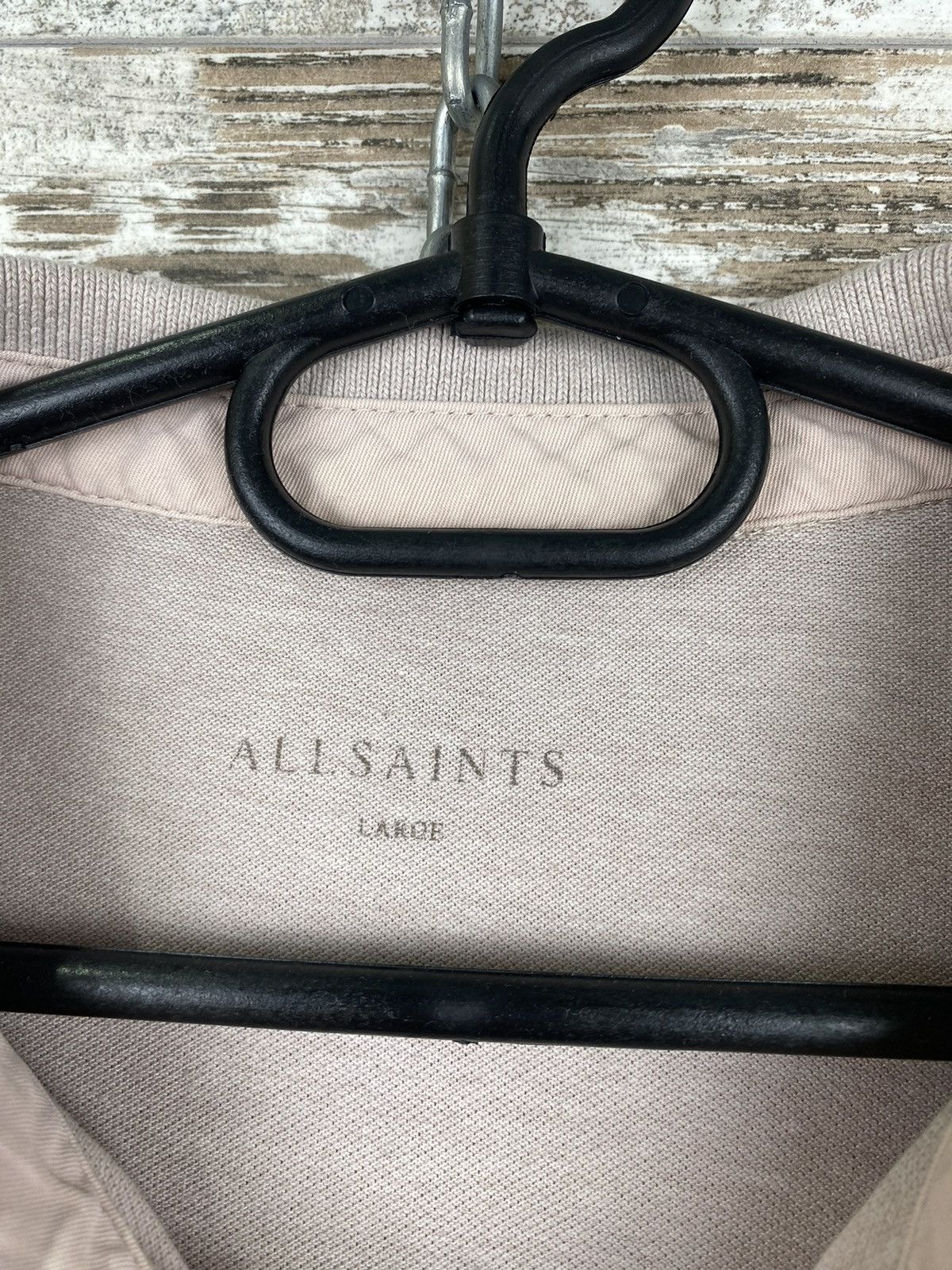 Allsaints × Japanese Brand Mens AllSaints REFORM SS POLO T Shirt luxury tee Japanese Size US L / EU 52-54 / 3 - 4 Thumbnail