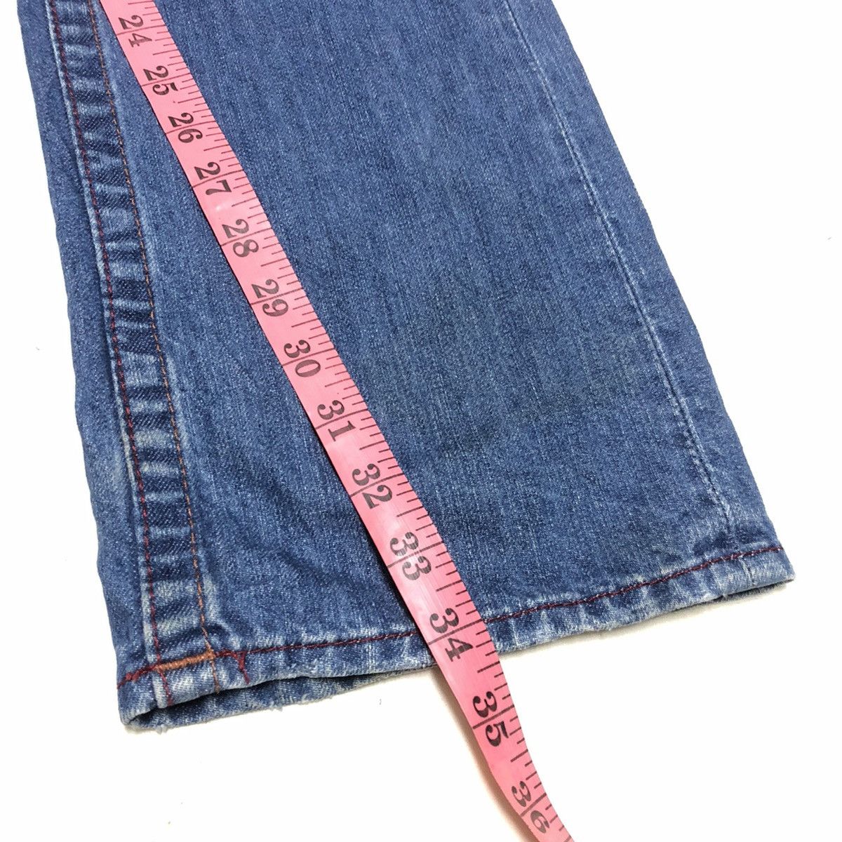 True Religion Vintage True Religion USA Distressed Straight Cut Denim Size US 32 / EU 48 - 13 Thumbnail