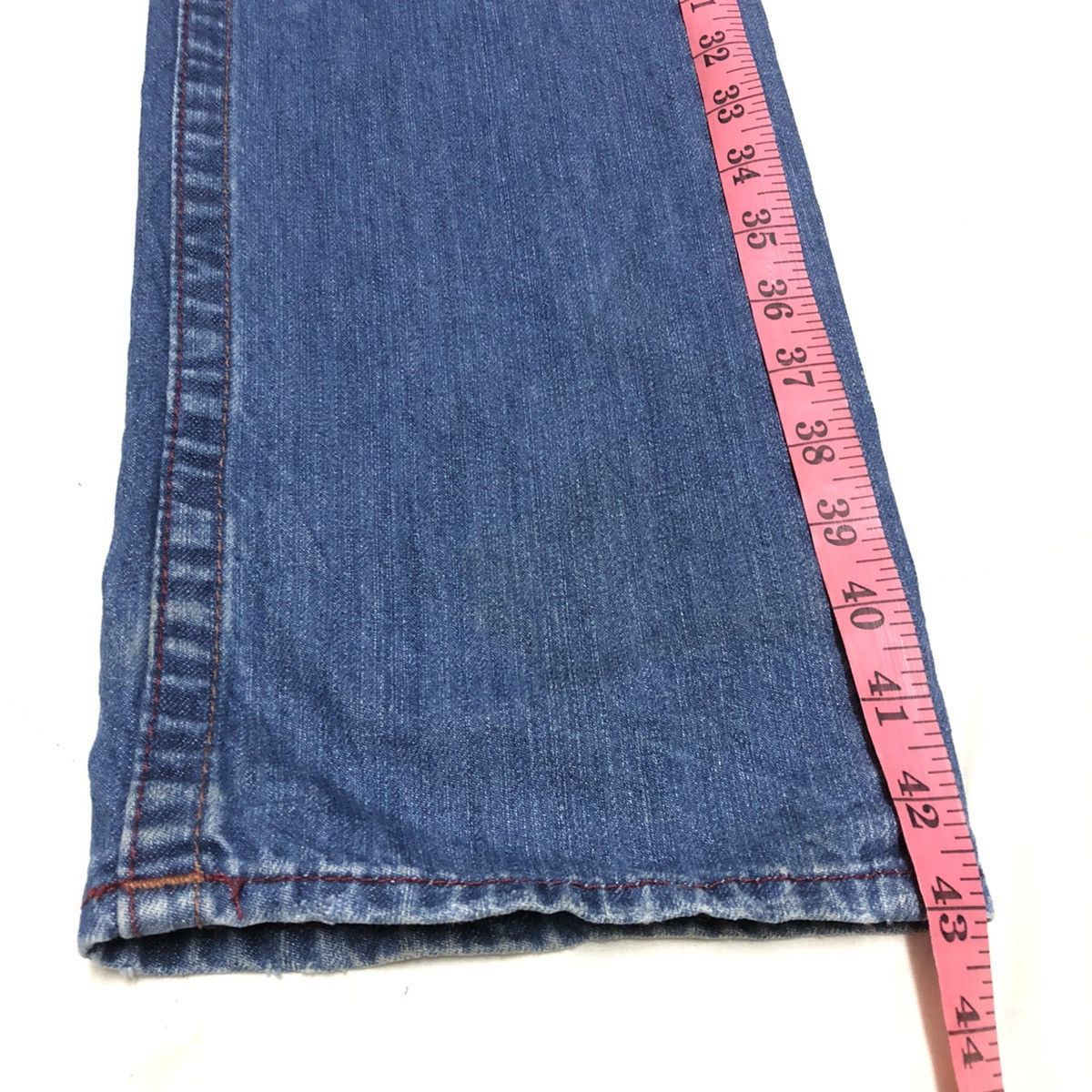True Religion Vintage True Religion USA Distressed Straight Cut Denim Size US 32 / EU 48 - 12 Thumbnail