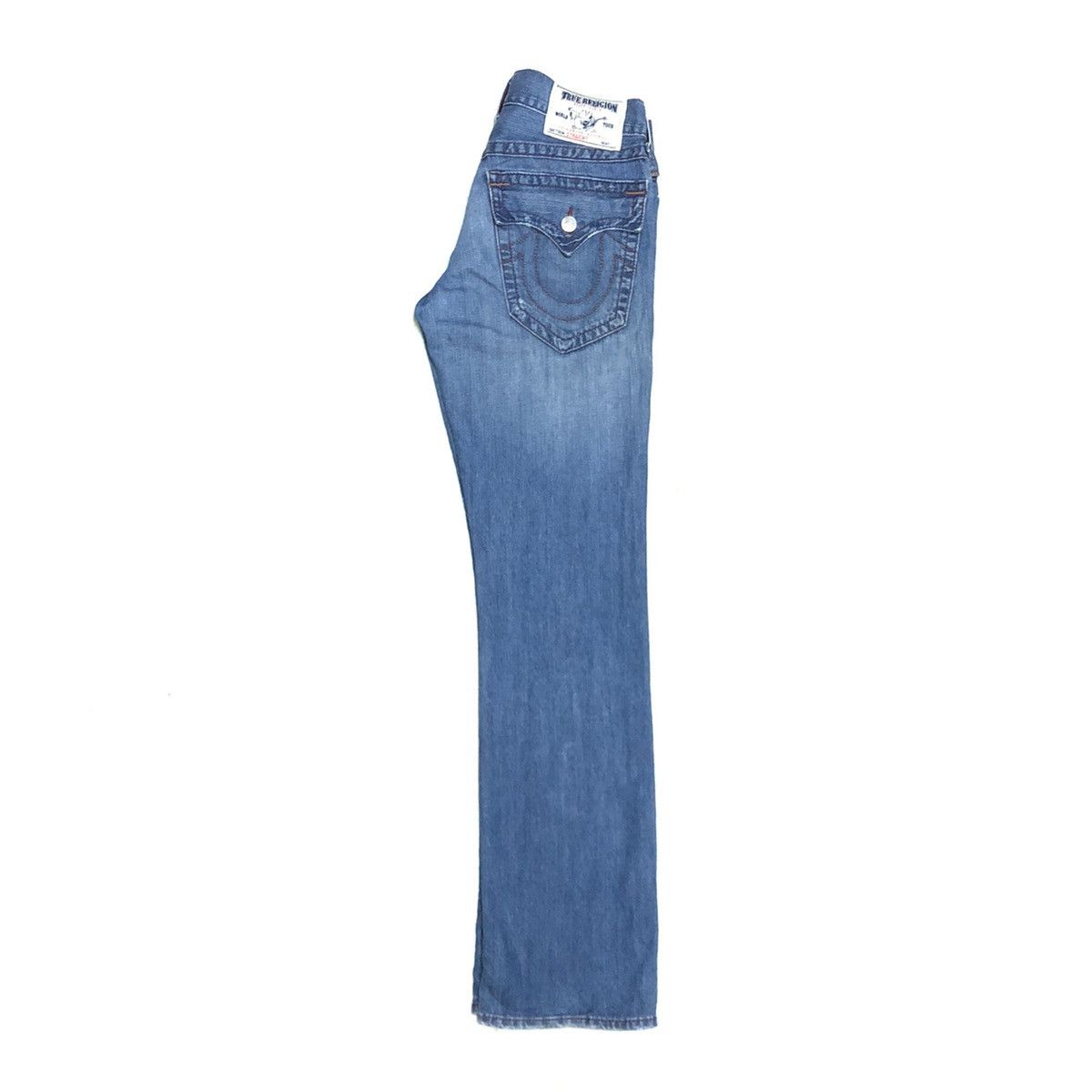 True Religion Vintage True Religion USA Distressed Straight Cut Denim Size US 32 / EU 48 - 19 Thumbnail