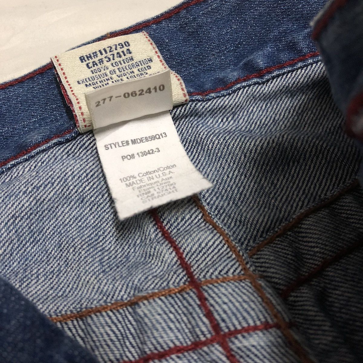 True Religion Vintage True Religion USA Distressed Straight Cut Denim Size US 32 / EU 48 - 4 Thumbnail
