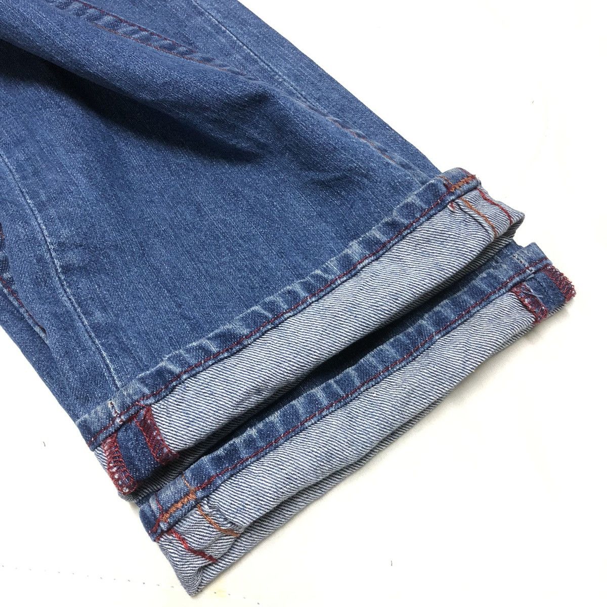 True Religion Vintage True Religion USA Distressed Straight Cut Denim Size US 32 / EU 48 - 20 Thumbnail