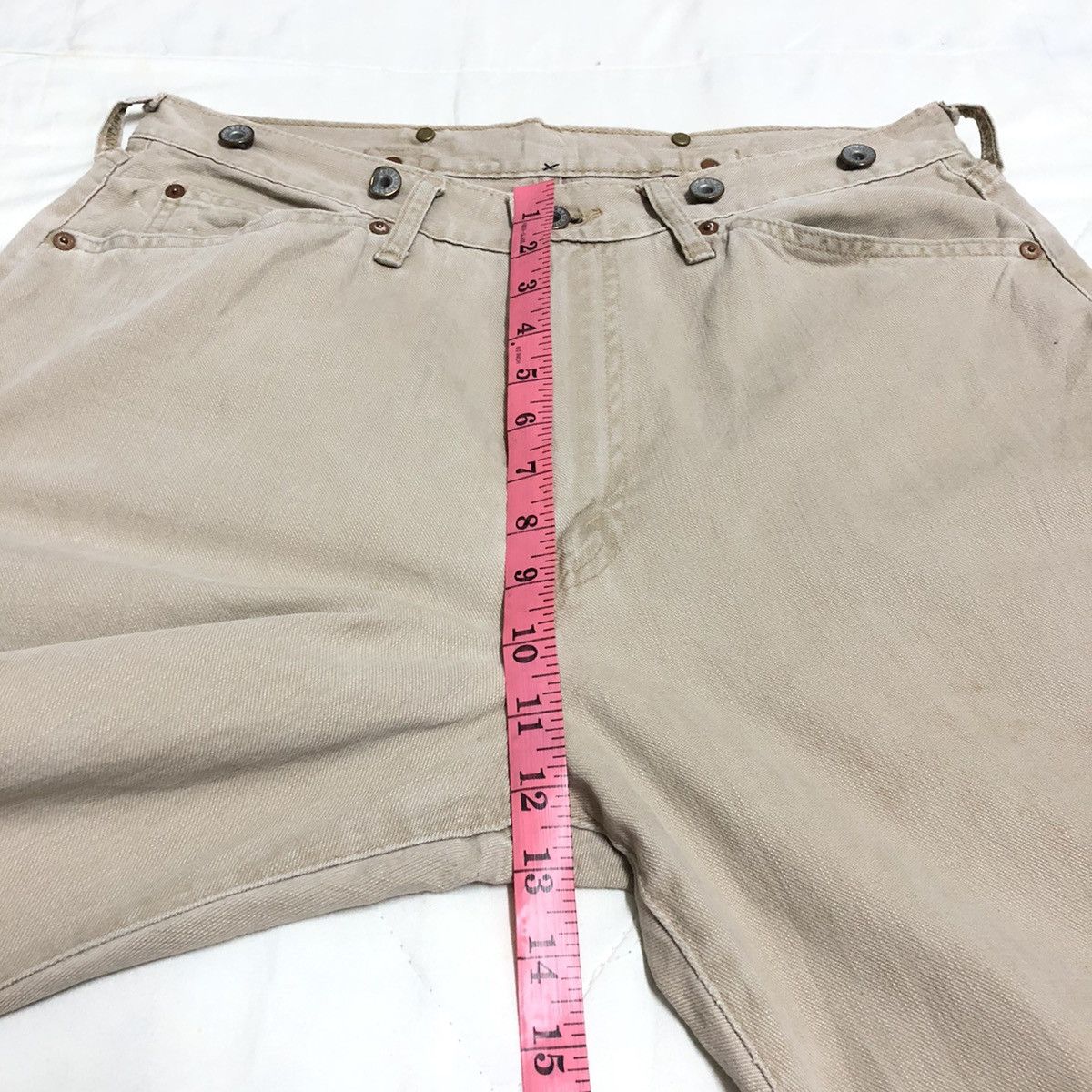 Levi's Vintage Levi’s Lot 820-17 Buckleback Denim Size US 31 - 7 Thumbnail