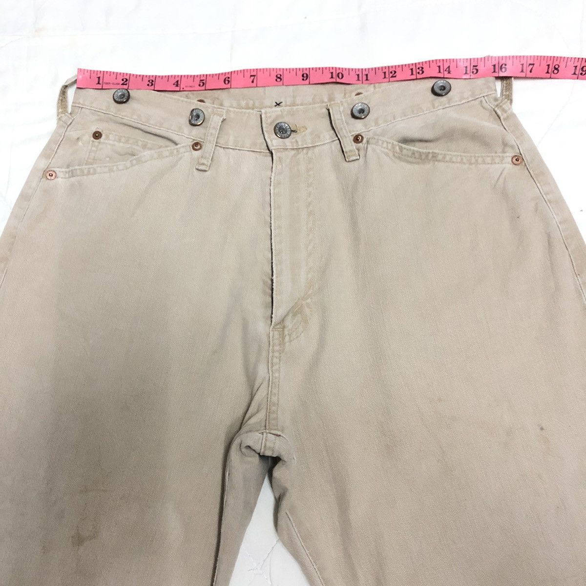 Levi's Vintage Levi’s Lot 820-17 Buckleback Denim Size US 31 - 6 Thumbnail