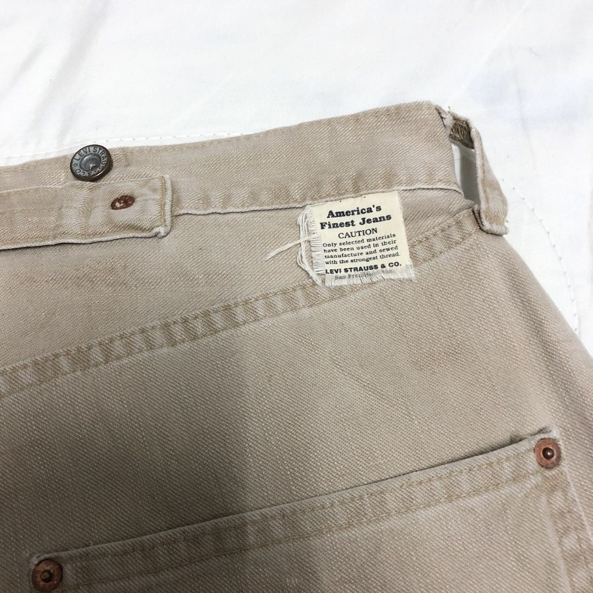 Levi's Vintage Levi’s Lot 820-17 Buckleback Denim Size US 31 - 13 Thumbnail