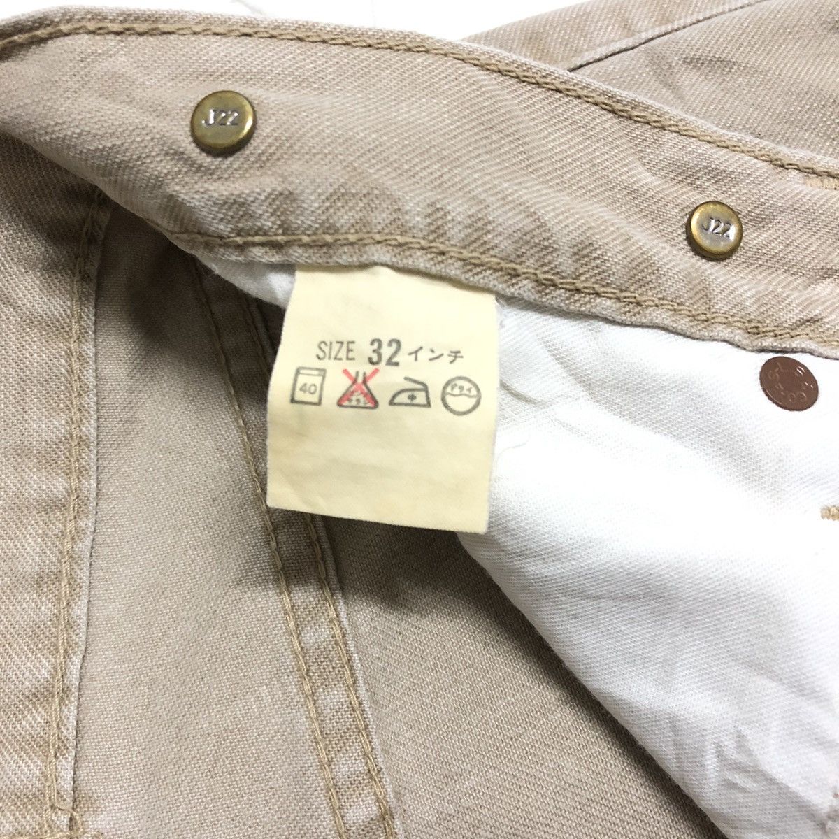 Levi's Vintage Levi’s Lot 820-17 Buckleback Denim Size US 31 - 2 Thumbnail