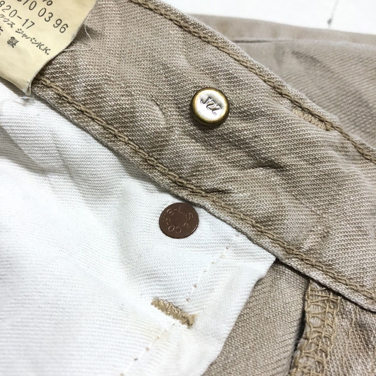 Levi's Vintage Levi’s Lot 820-17 Buckleback Denim Size US 31 - 5 Thumbnail