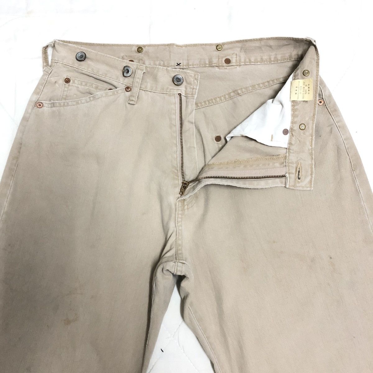Levi's Vintage Levi’s Lot 820-17 Buckleback Denim Size US 31 - 4 Thumbnail