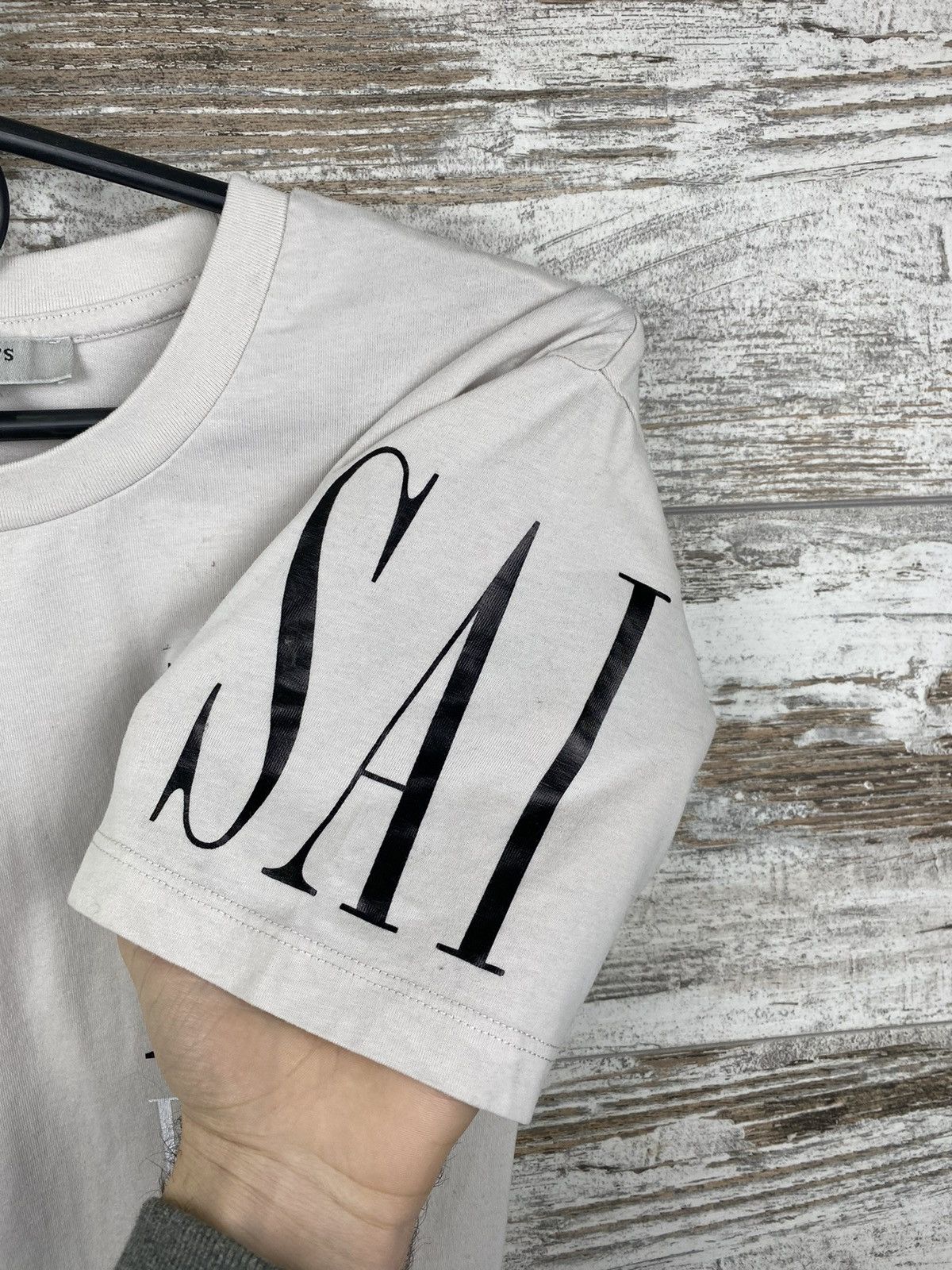 Allsaints × Japanese Brand Mens AllSaints MORELAND TWELVE SS CREW T Shirt luxury tee Size US S / EU 44-46 / 1 - 4 Thumbnail