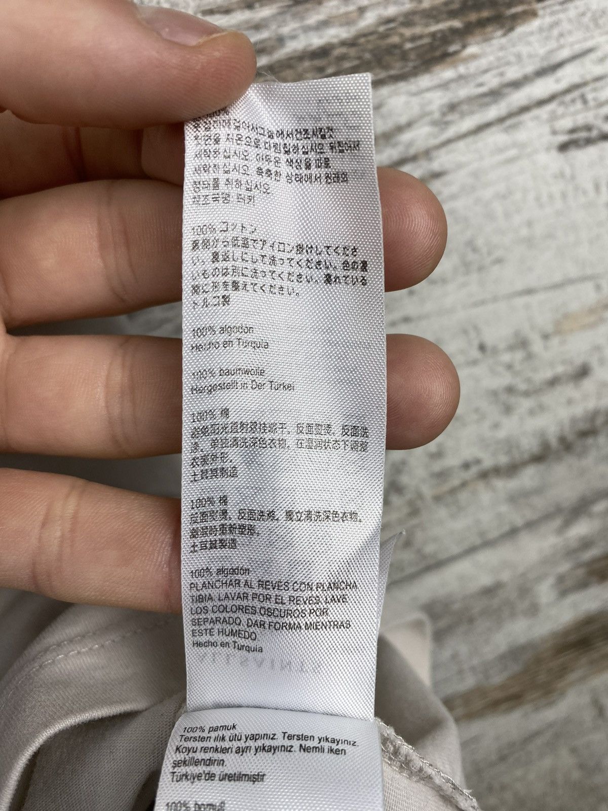 Allsaints × Japanese Brand Mens AllSaints MORELAND TWELVE SS CREW T Shirt luxury tee Size US S / EU 44-46 / 1 - 9 Thumbnail