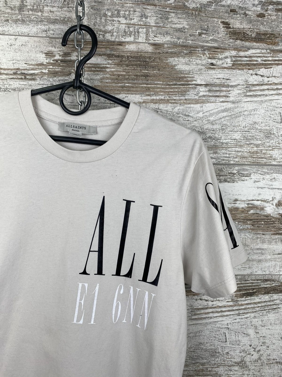 Allsaints × Japanese Brand Mens AllSaints MORELAND TWELVE SS CREW T Shirt luxury tee Size US S / EU 44-46 / 1 - 5 Thumbnail