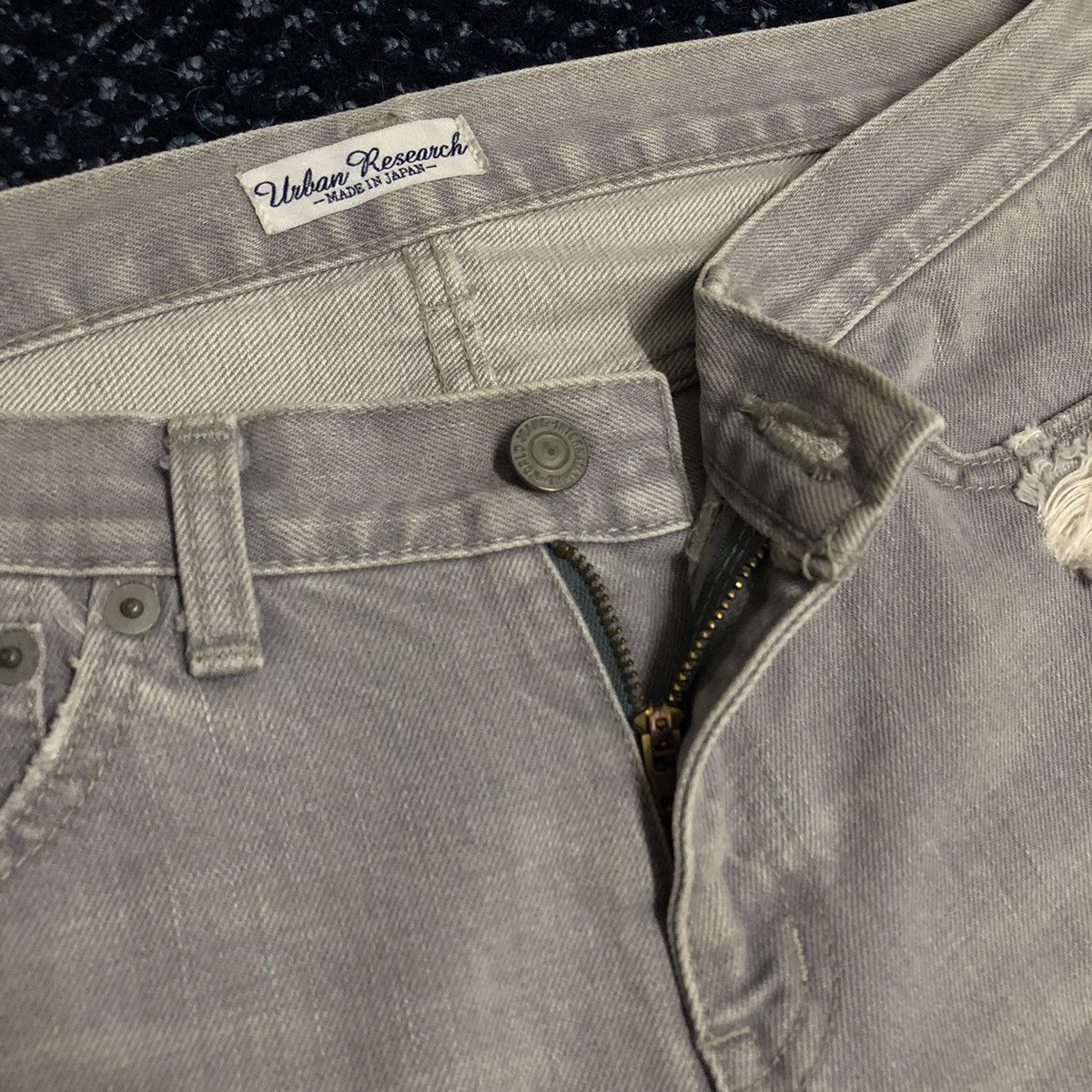 URBAN RESEARCH DOORS Urban Research Japan Distressed Denim Size US 30 / EU 46 - 5 Thumbnail